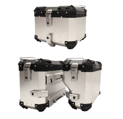 Pair side suitcases - side, and