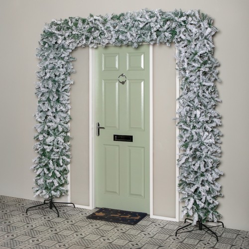 8ft double door snow - double,