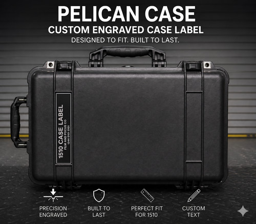 Custom engraved peli case - custom,