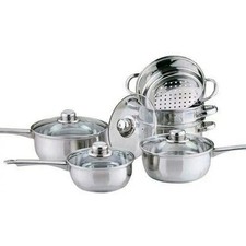 3pcs Stainless Steel Saucepan