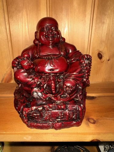 Large laughing buddha 17cm - laughing,
