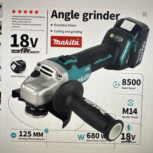 Makita 18v dga404 125mm - makita,