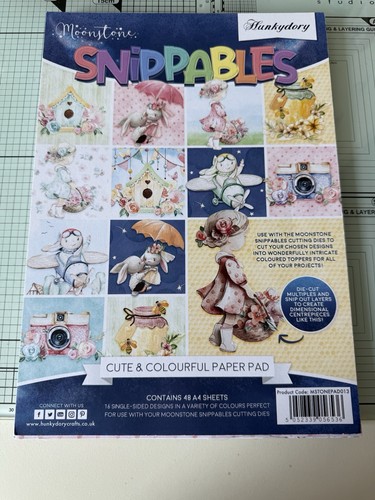 Hunkydory snippables paper pad - snippables,
