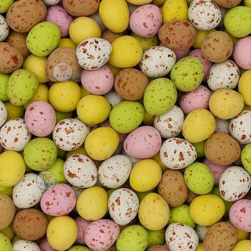 Glisten speckled mini eggs - glisten,