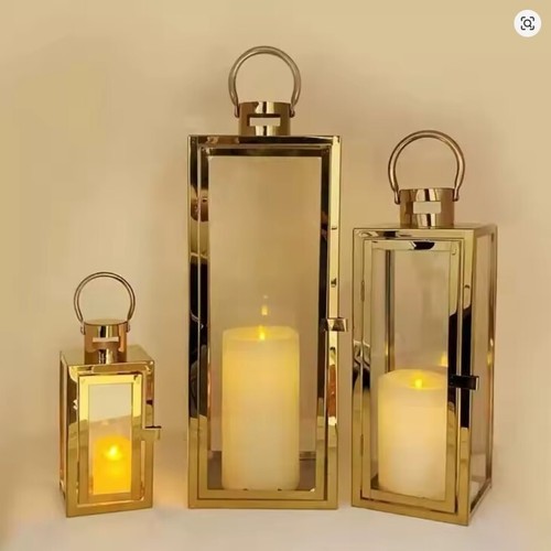 Stainless steel candle - candle, holder