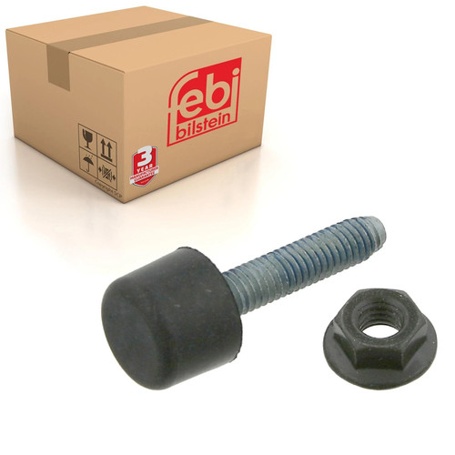 Engine hood stop inc nut - hood,