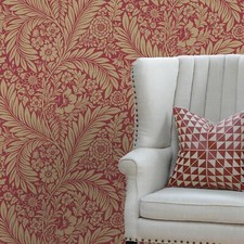 Victorian Leaf Wallpaper