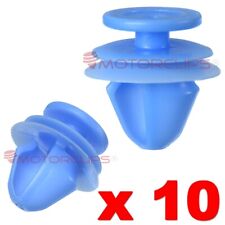 Wheel Arch Trim Body Moulding clips for Peugeot Rifter Front Rear Blue Plastic