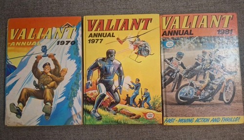 Valiant annuals 1970 - 3x,
