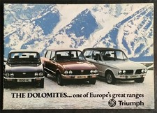 TRIUMPH DOLOMITE Sales