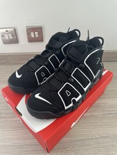 Nike Air More Uptempo 96 (2023) - Black / White - FV2291 001 - UK Size 10 - BNIB