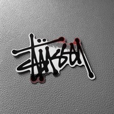 Small Chrome Stussy Sticker -