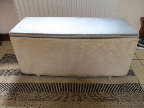 Lloyd loom style blanket box - lloyd,