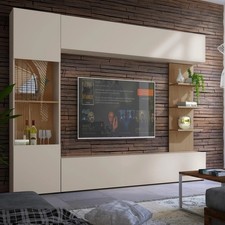 LAZANDO TV Wall Unit 250cm LED