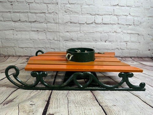Vintage sledge christmas tree - vintage,