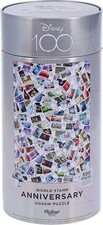 Ridley'S Disney 100 World Stamp Anniversary Jigsaw Puzzle **New, Damaged Tin**