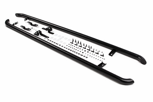 Black stainless side bars - black,