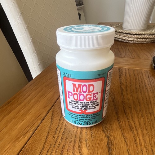 Plaid mod podge - plaid,