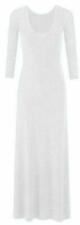 WOMENS LONG SLEEVE LONG MAXI DRESS LADIES PLAIN MAXI JERSEY PLUS SIZE 8-26