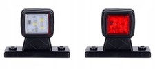 #2x LED E-marked RED/WHITE