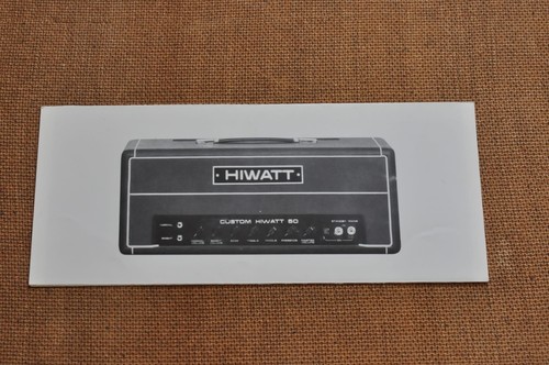 Hiwatt amplifiers vintage - amplifiers.,