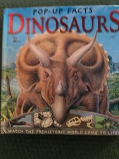 Pop Up Facts Dinosaurs Book -