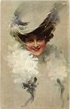 PC ARTIST SIGNED, GLAMOUR LADY