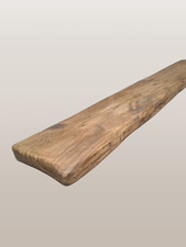 Floating Rustic Wooden Shelf Shelves  Solid Wood Free fixings  made in Wales