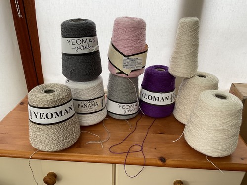 Cotton acrylic yarn - cotton/acrylic,
