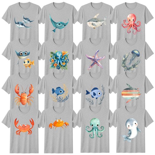 Cute sea life beach and - life,