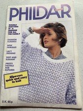 Phildar Vintage Knitting Pattern Book 21 Designs For Ladies And Men (107)