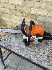 Stihl MS 170 Chainsaw Working