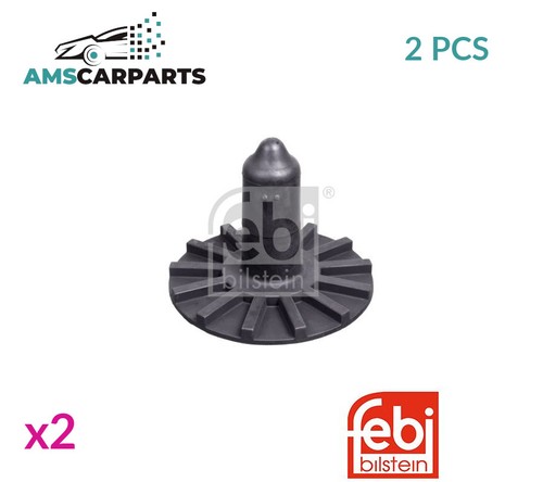 Rubber buffer bump stop - bump, pair