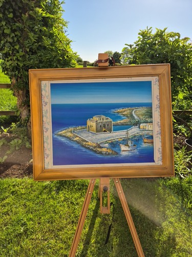 Oil landscape painting - painting, on