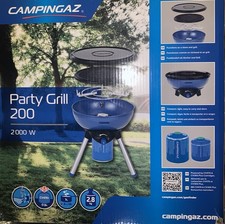 Campingaz Gas Party Grill 200 Portable Stove Picnic Camping Beach BBQ