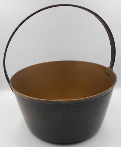 Heavy brass jam pan - brass,