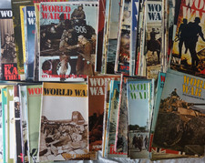 165 WORLD WAR II MAGAZINES by