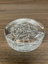 Dartington Royal Wedding / Welsh Interest Paperweight 1981
