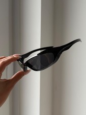 Black Wrap Sunglasses Black Frame Rave sunglasses