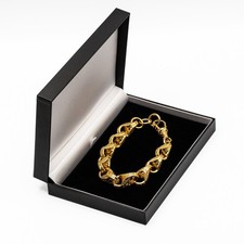 Women 9ct Gold XXL Heavy 3D