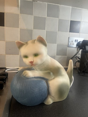 Heico lamp cat kitten blue - cat,