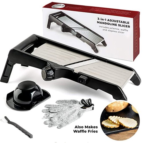 Adjustable mandolin slicer - mandolin,