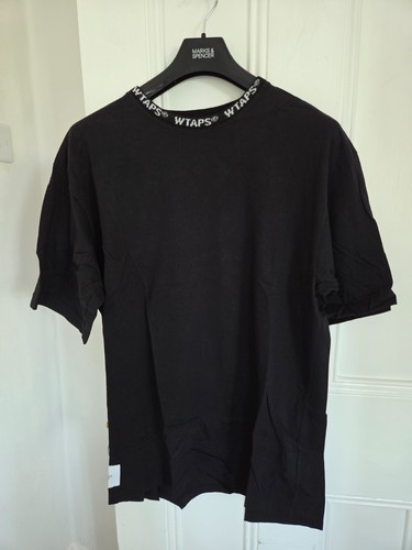Wtaps japan black shirt with - t,