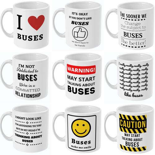 Bus mug gifts - bus,