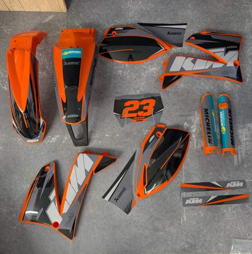 Graphics plastic ktm sxc - +,