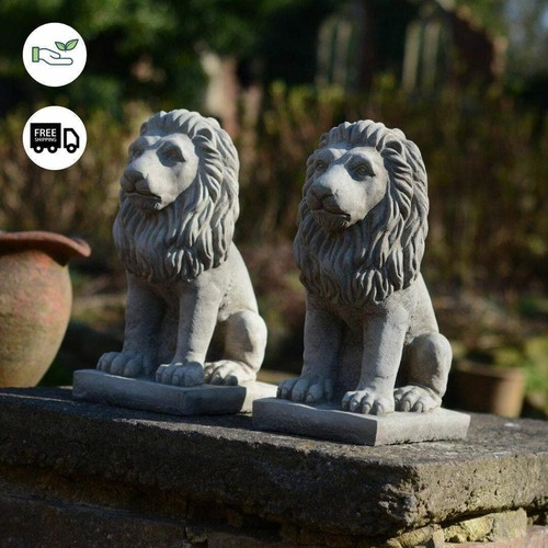 Pair stone cast bavarian - pair, stone-cast