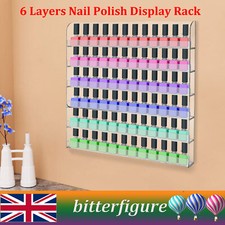 Layers nail polish - nail, display