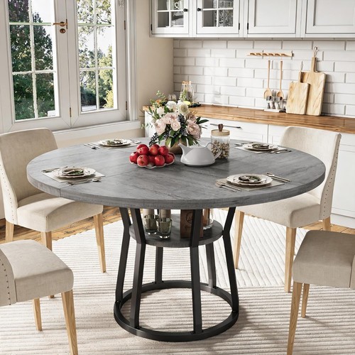 Round farmhouse dining - 47.2",