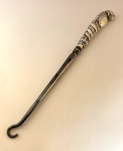 Pair antique vanity - pair, button