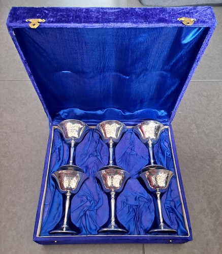Boxed set silver plated - set,